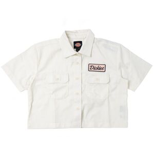 Ladies Dickies Cropped Work Shirt XL EUC